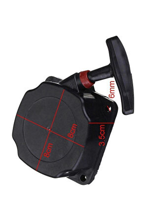 Motorlu Tırpan Starter Kapak Telli Tip Palmera,Secho,Hyundai,Ferrino,Oligen,Jax,Farmer,Baco,bolat,london