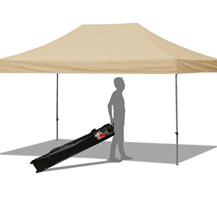 Outdoors 3x4.5 Kolay Kurulum Pratik Çardak Tente Gazebo Kamelya