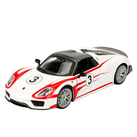 1:24 Porsche 918 Spyder Diecast Lisanslı Model Araba