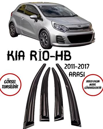 Balp Kia Rio Hb 2011-2017 Arası Cam Rüzgarlığı 4lü Takım