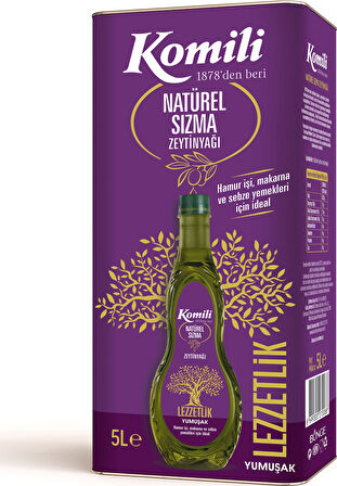 Yudum Ege Naturel Sızma Zeytinyağı 5 L