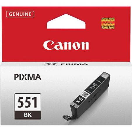Canon CLI-551BK Siyah Orjinal Kartuş
