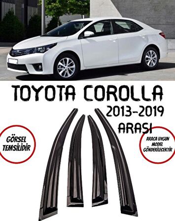 Balp Toyota Corolla Cam Rüzgarlığı 4lü 2013-2019 Arası