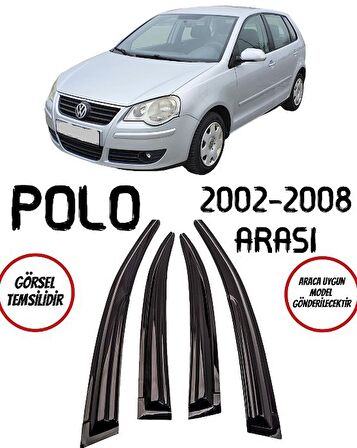 Balp Volkswagen Polo Hb Cam Rüzgarlığı 4lü 2002-2008 Arası