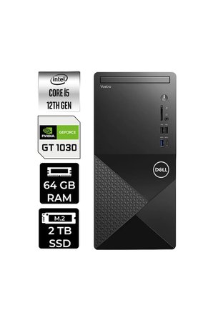 Vostro 3030MT i5 12400 64GB 2TB SSD GT1030/4GB FDOS Masaüstü Bilgisayar
