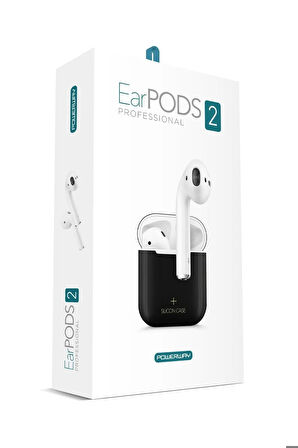 Powerway Earpods 2 Dokunmatik Bluetoot Kulaklık Silikon Kılıf Hediyeli