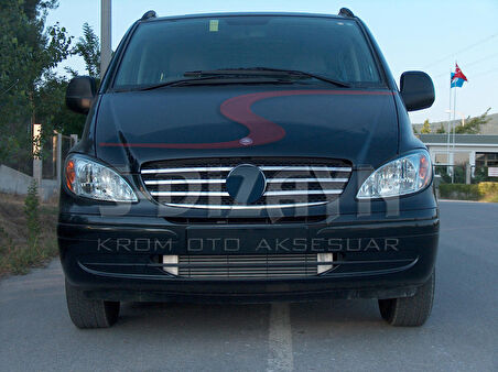 S-Dizayn Mercedes Vito Krom Ön Panjur 7 Prç 2004-2010