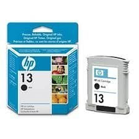 HP C4814AE (13) Siyah Black Orjinal Kartuş Inkjet 1000