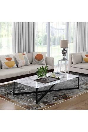 Kaymaz Taban Yıkanabilir Halı – Mutfak, Salon, Yatak Odası için Modern Dijital Baskı Halı (SLNHALI01