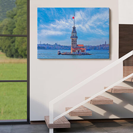 Kız Kulesi Dekoratif Kanvas Tablo-6513