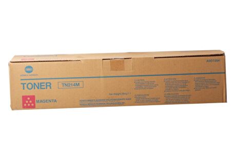 Konica Minolta TN-214M Magenta Kırmızı Orjinal Fotokopi Toneri Bizhup C200 18.500 Sayfa