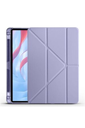 Honor X8 Pro 11.5' Kılıf Zore Tri Folding Kalem Bölmeli Standlı Kılıf
