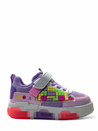 Cool Legos Çocuk Okul Öncesi Işıklı Sneaker