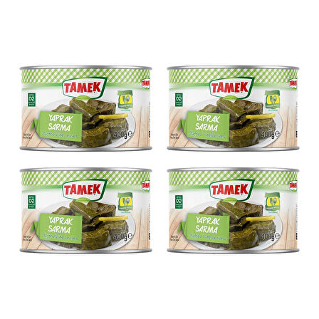 Tamek Yaprak Sarma 400 gr x 4 Adet
