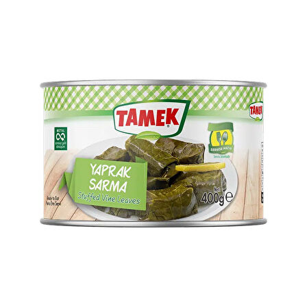 Tamek Yaprak Sarma 400 gr x 4 Adet