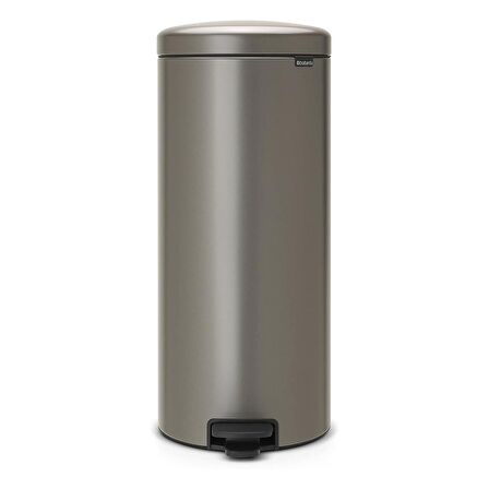 Brabantia Çöp Kutusu 30 litre Newicon Pedallı Platin 114441