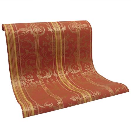 Duvar Kağıdı Klasik & Çizgili Thibauth Stripe Resource III Cotto