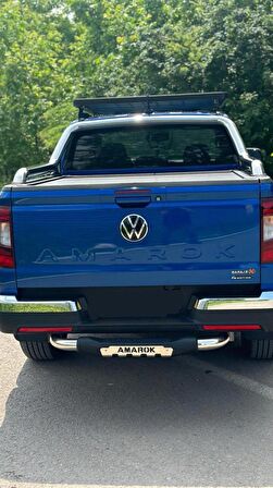 TÜRKMEN Volkswagen Amarok 2023 Sonrası Krom Arka Koruma 