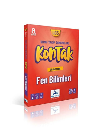 Paraf 8. Sınıf Fen Bilimleri Kontak Konu Takip Denemeleri 2025