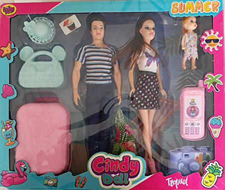 02455 CİNDY DOLL SUMMER TROPİCAL OYUN SETİ