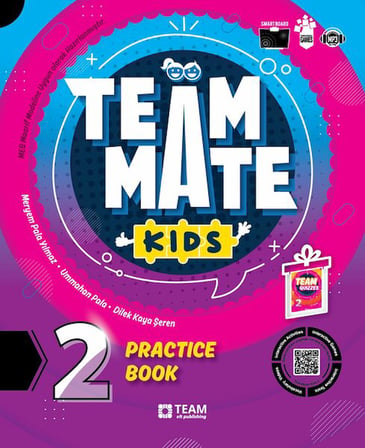 2.Sınıf Team Mate Practice Book + Vocabulary Book + Test Book Set + Combo (Smılıng Practice hediyeli)