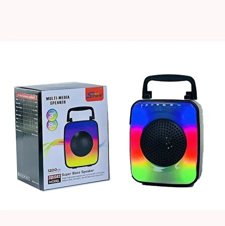 Rgb Telefon Tutuculu Mini Speaker Taşınabilir Hoparlör