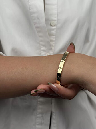 14 Ayar Altın Kelepçe Bileklik 149