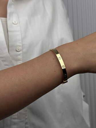 14 Ayar Altın Kelepçe Bileklik 149