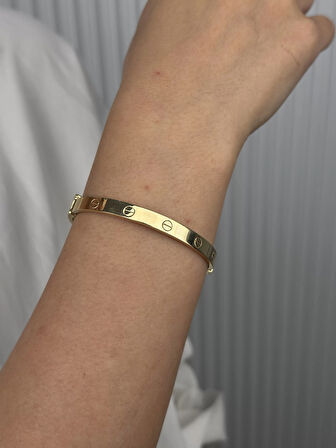 14 Ayar Altın Kelepçe Bileklik 149