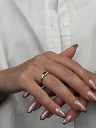 14 Ayar Altın Yüzük 950