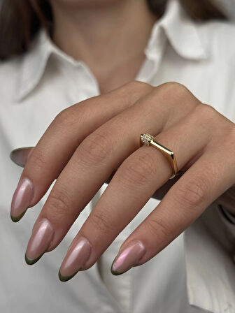 14 Ayar Altın Yüzük 965