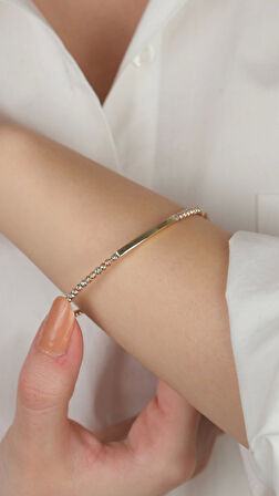 14 Ayar Altın Dorikalı Kelepçe