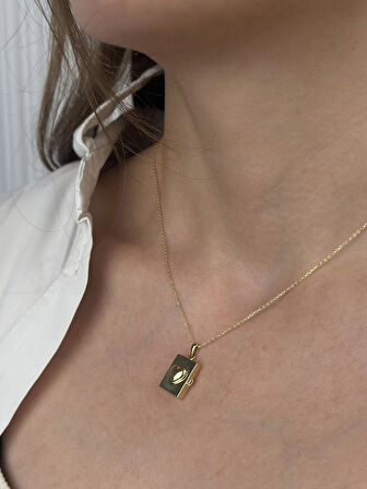 14 Ayar Altın Kalpli Kolye 871