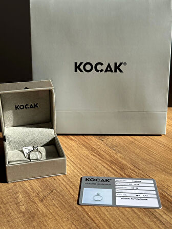 0.24 CT. Koçak Pırlanta Tektaş Yüzük