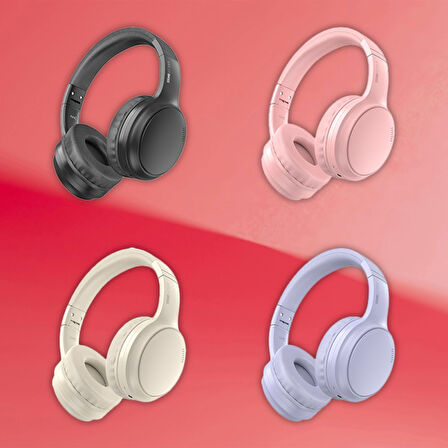 Karler Bass KRH4 ANC Kablosuz Kulak Üstü Kulaklık - Mavi