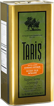 Tariş Kuzey Ege Bölgesi Naturel Sızma Zeytinyağı 2 x 5 L