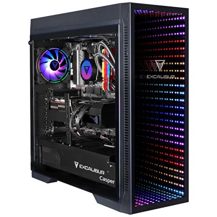 Casper Excalibur E75Z.265K-EF70X-0LE Series 2 Intel Core Ultra 7-265KF 64GB DDR5 RAM 1TB NVME SSD RTX 5070 Freedos Masaüstü Bilgisayar