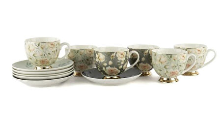 Mikasa Moor Rosy 6'lı Çay Fincanı Seti 220cc P038.341121