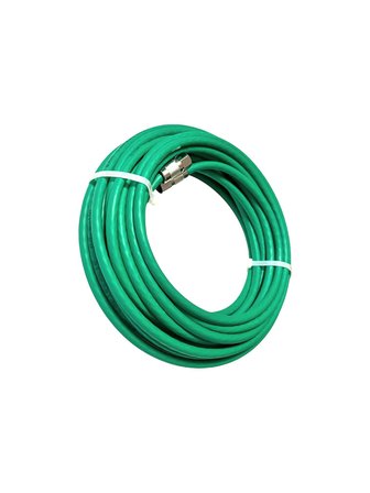 Yeşil 64 Tel Cablecable Diğitürk F Konnektörlü Uydu Anten Kablosu 18 Mt.
