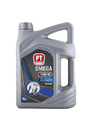 Omega 15w- 40 Mineral Motor Yağı 4 L