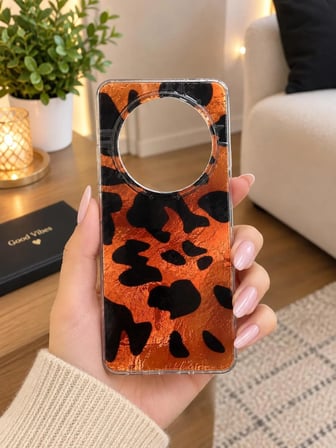 REDMİ 14C UYUMLU LEOPAR DESENLİ KILIF