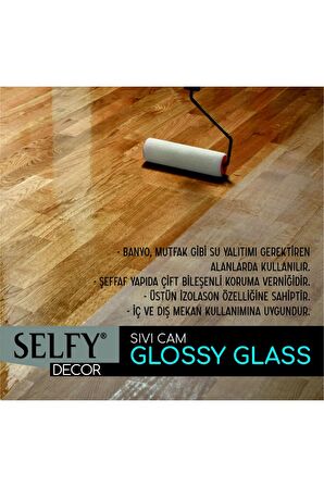 Multidecor Chalked 1750 A.beyaz Selfy Decorglossyglassglossy1000 500grbalkon,teras,banyo,mutfak