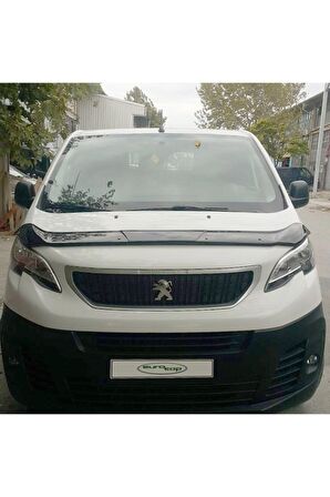 Peugeot Expert 3|traveller Ön Kaput Koruma Rüzgarlığı 3mm Akrilik Parlak Deflektör 2017->