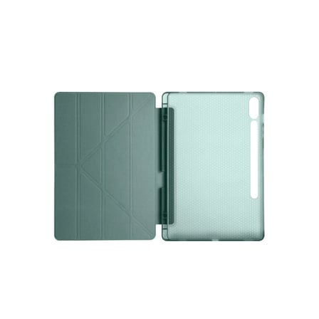Samsung Galaxy X510 Tab S9 Fe 11 Kılıf Kalemlikli Mars Tablet Kılıfı - Koyu Yeşil iegxx