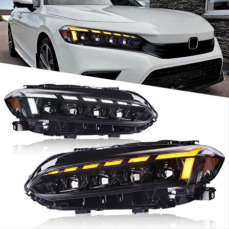 Honda Civic 2022+ 4 Lens Led Far
