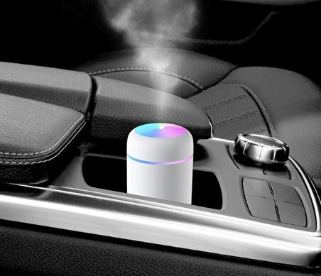 250 ml RGB Işıklı Ulrasonik Ledli Hava Nemlendirici Buhar Makinesi Ve Aroma Verici