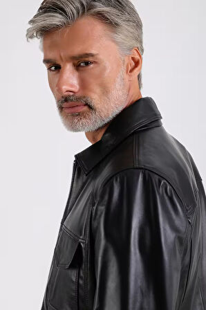 Lionra Erkek Deri Mont