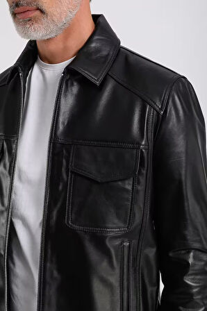 Lionra Erkek Deri Mont