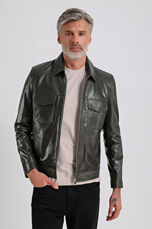 Lionra Erkek Deri Mont