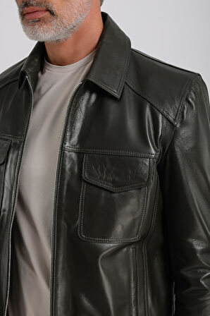 Lionra Erkek Deri Mont